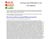 Tablet Screenshot of hfgs.com